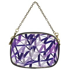 3d Lovely Geo Lines X Chain Purse (two Sides) by Uniqued