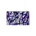 3D Lovely GEO Lines X Cosmetic Bag (Small) Back