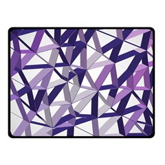 3d Lovely Geo Lines X Fleece Blanket (small) by Uniqued