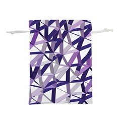 3d Lovely Geo Lines X Lightweight Drawstring Pouch (s) by Uniqued