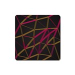 3D Lovely GEO Lines XI Square Magnet Front