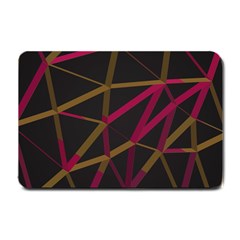 3d Lovely Geo Lines Xi Small Doormat  by Uniqued