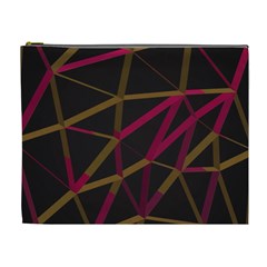 3d Lovely Geo Lines Xi Cosmetic Bag (xl) by Uniqued