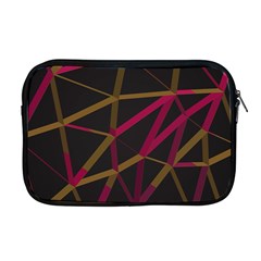 3d Lovely Geo Lines Xi Apple Macbook Pro 17  Zipper Case by Uniqued