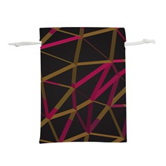 3d Lovely Geo Lines Xi Lightweight Drawstring Pouch (s)