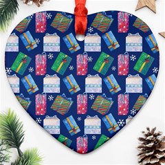 New Year Gifts Ornament (heart) by SychEva