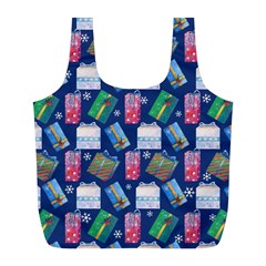 New Year Gifts Full Print Recycle Bag (l)