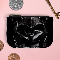 Creepy Women Mannequin Portrait Mini Coin Purse