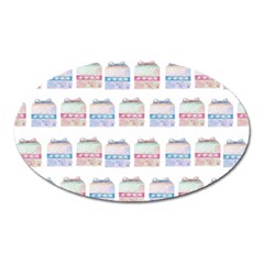 Gift Boxes Oval Magnet by SychEva