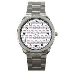 Gift Boxes Sport Metal Watch by SychEva