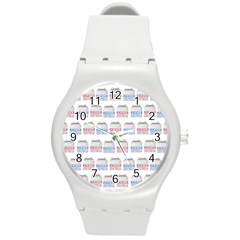 Gift Boxes Round Plastic Sport Watch (m) by SychEva