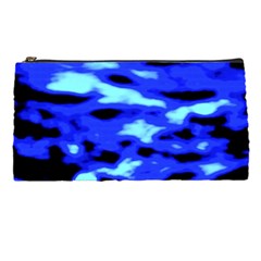 Blue Waves Abstract Series No11 Pencil Case by DimitriosArt