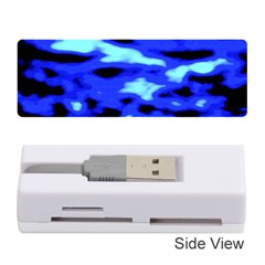 Blue Waves Abstract Series No11 Memory Card Reader (stick) by DimitriosArt