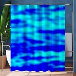 Blue Waves Abstract Series No12 Shower Curtain 60  x 72  (Medium)  60 x72  Curtain