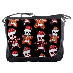 Zanoskull - Gingerbread Mon Messenger Bag by Roxzanoart