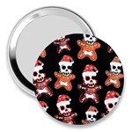 Zanoskull - Gingerbread MON 3  Handbag Mirrors Front