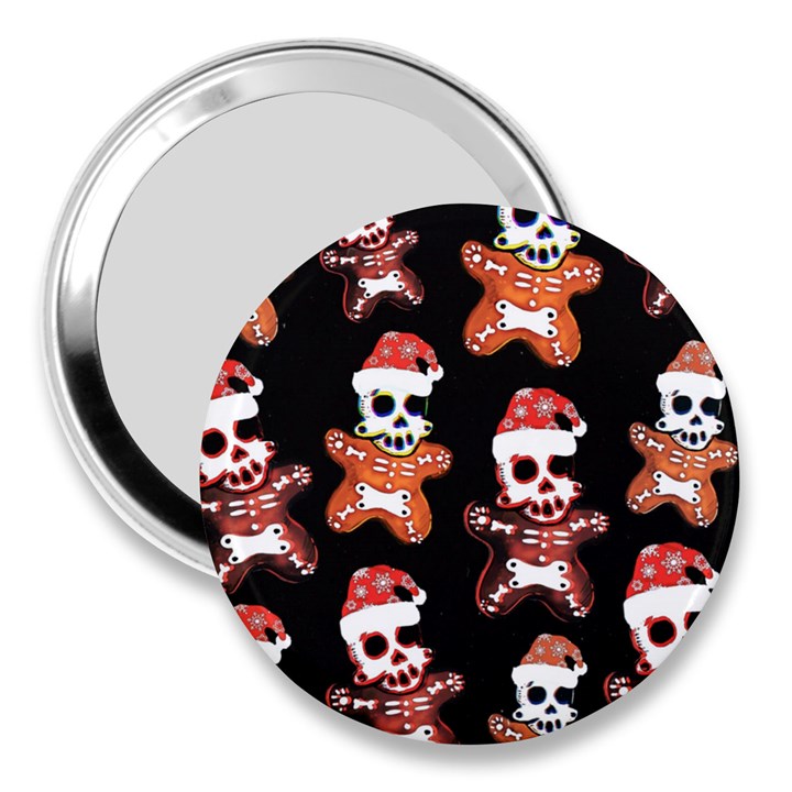 Zanoskull - Gingerbread MON 3  Handbag Mirrors