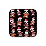 Zanoskull - Gingerbread MON Rubber Coaster (Square) Front