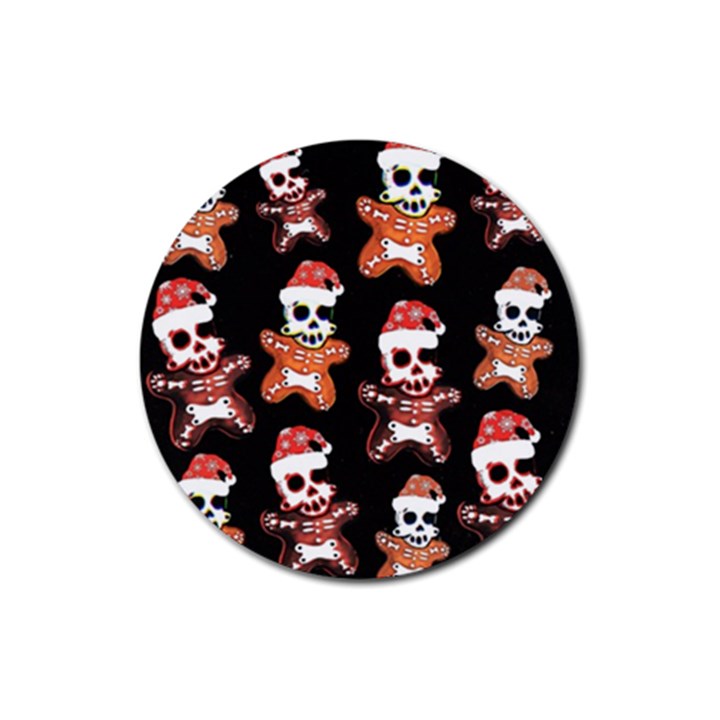 Zanoskull - Gingerbread MON Rubber Coaster (Round)