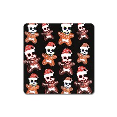 Zanoskull - Gingerbread Mon Square Magnet