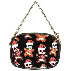 Zanoskull - Gingerbread Mon Chain Purse (one Side) by Roxzanoart