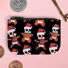 Zanoskull - Gingerbread Mon Mini Coin Purse by Roxzanoart