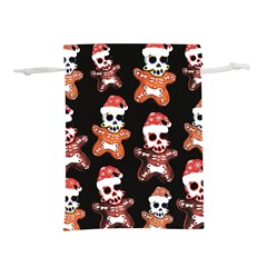 Zanoskull - Gingerbread Mon Lightweight Drawstring Pouch (m) by Roxzanoart