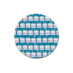 Gift Boxes Magnet 3  (round) by SychEva