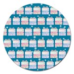 Gift Boxes Magnet 5  (Round) Front