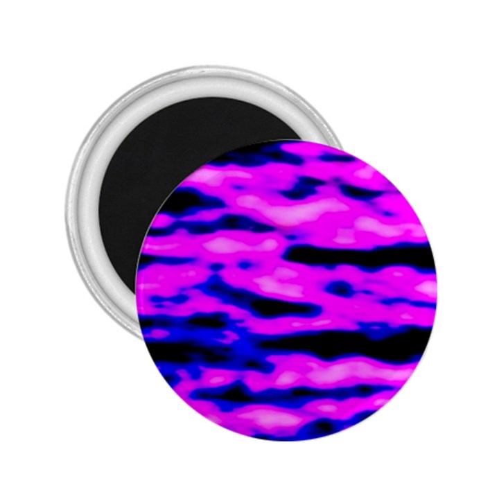 Purple  Waves Abstract Series No6 2.25  Magnets