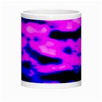 Purple  Waves Abstract Series No6 Morph Mugs Center