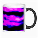 Purple  Waves Abstract Series No6 Morph Mugs Right