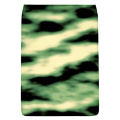 Green  Waves Abstract Series No14 Removable Flap Cover (s) by DimitriosArt