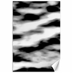 Black Waves Abstract Series No 2 Canvas 24  x 36  23.35 x34.74  Canvas - 1