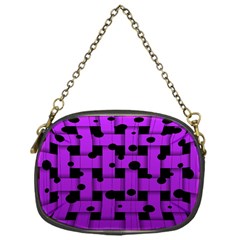 Weaved Bubbles At Strings, Purple, Violet Color Chain Purse (one Side) by Casemiro