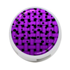 Weaved Bubbles At Strings, Purple, Violet Color 4-port Usb Hub (one Side) by Casemiro