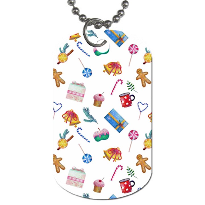 New Year Elements Dog Tag (Two Sides)