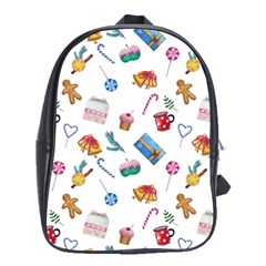 New Year Elements School Bag (large) by SychEva