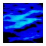 Blue Waves Abstract Series No13 Medium Glasses Cloth (2 Sides) Front