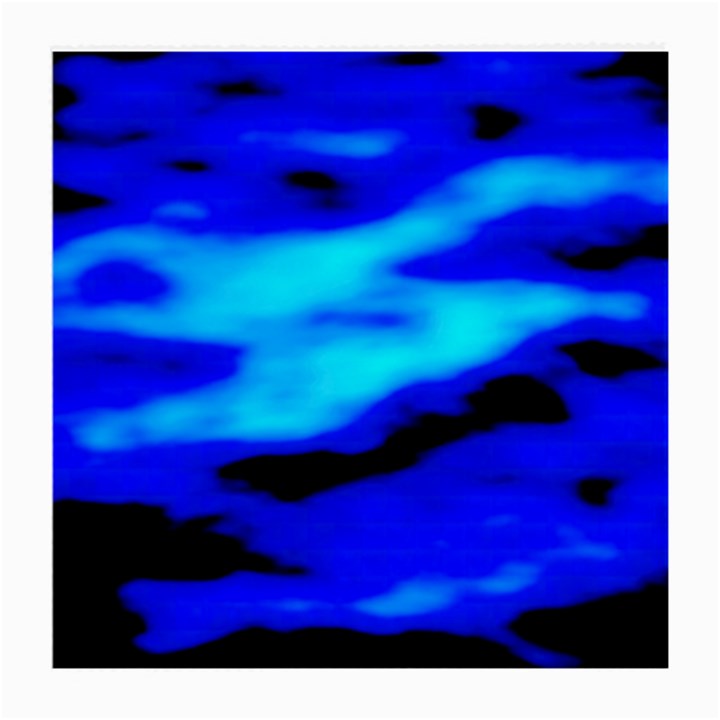 Blue Waves Abstract Series No13 Medium Glasses Cloth (2 Sides)