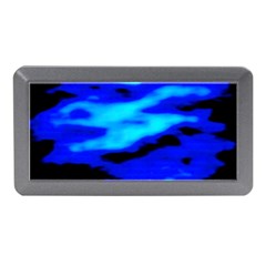 Blue Waves Abstract Series No13 Memory Card Reader (mini) by DimitriosArt