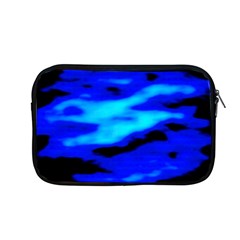 Blue Waves Abstract Series No13 Apple Macbook Pro 13  Zipper Case by DimitriosArt