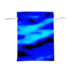 Blue Waves Abstract Series No13 Lightweight Drawstring Pouch (s) by DimitriosArt