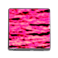 Rose  Waves Abstract Series No1 Memory Card Reader (square 5 Slot) by DimitriosArt