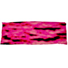 Rose  Waves Abstract Series No1 Body Pillow Case Dakimakura (two Sides) by DimitriosArt