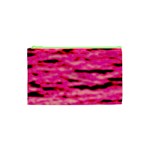 Rose  Waves Abstract Series No1 Cosmetic Bag (XS) Front