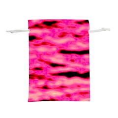 Rose  Waves Abstract Series No1 Lightweight Drawstring Pouch (m) by DimitriosArt