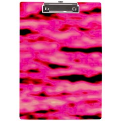 Rose  Waves Abstract Series No1 A4 Clipboard