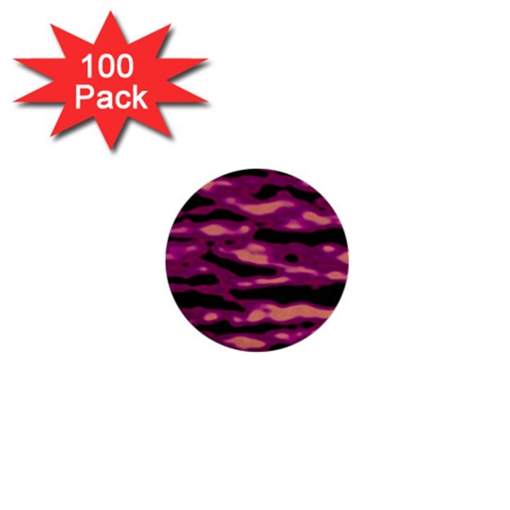 Velvet  Waves Abstract Series No1 1  Mini Buttons (100 pack) 