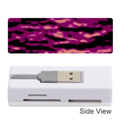 Velvet  Waves Abstract Series No1 Memory Card Reader (stick) by DimitriosArt